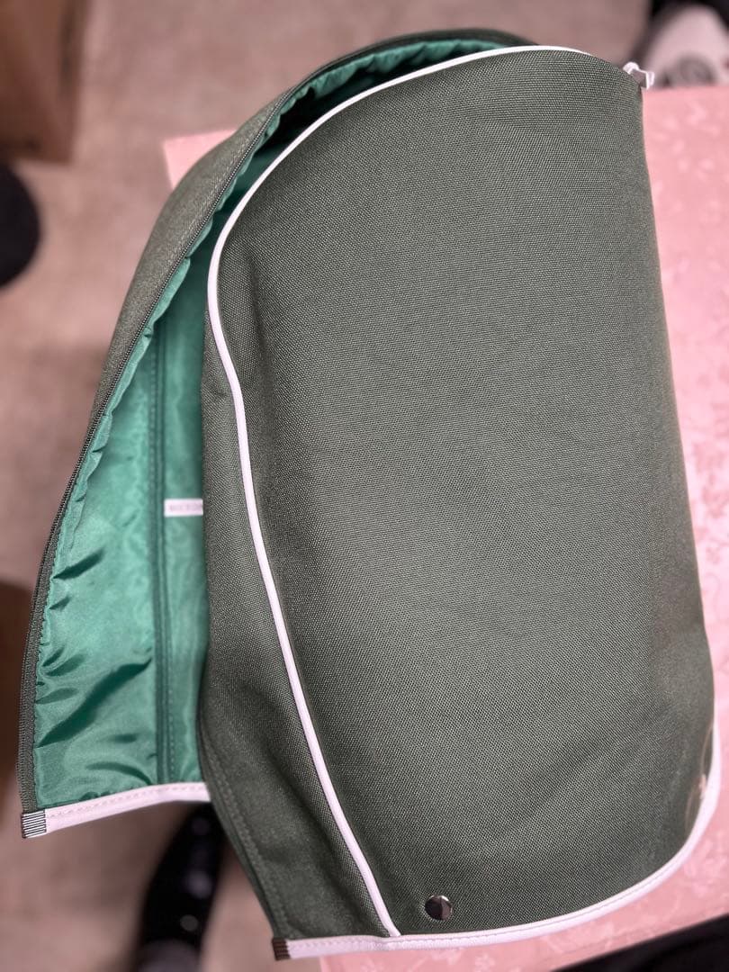 レアな美品Orobianco キャディーバッグ グリーン/ホワイト