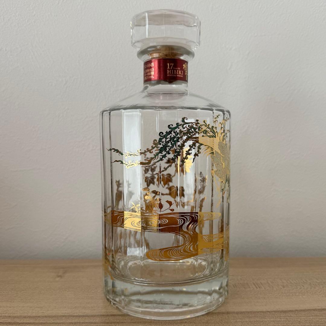 響17年 意匠ボトル 鳳凰 空瓶×1本