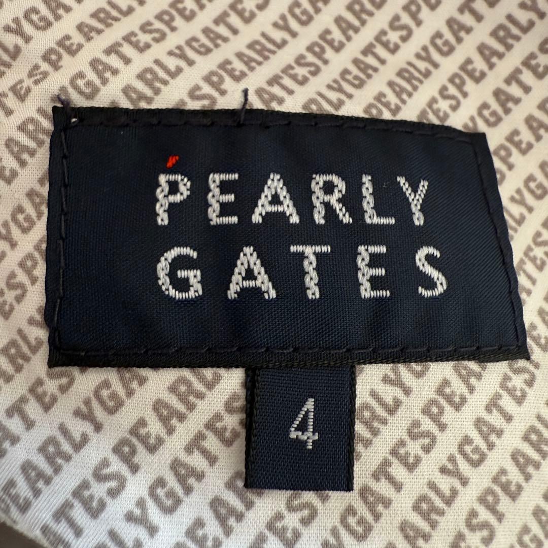 美品　パーリーゲイツ　パンツ　白　ホワイト　4 M〜L相当　色褪せ無し　ジャージ