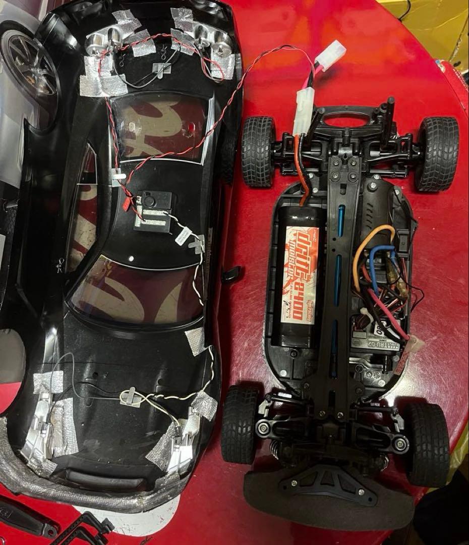 ★1/10 TT-01 日産 GT-R R35 ラジコン フルセット タミヤ