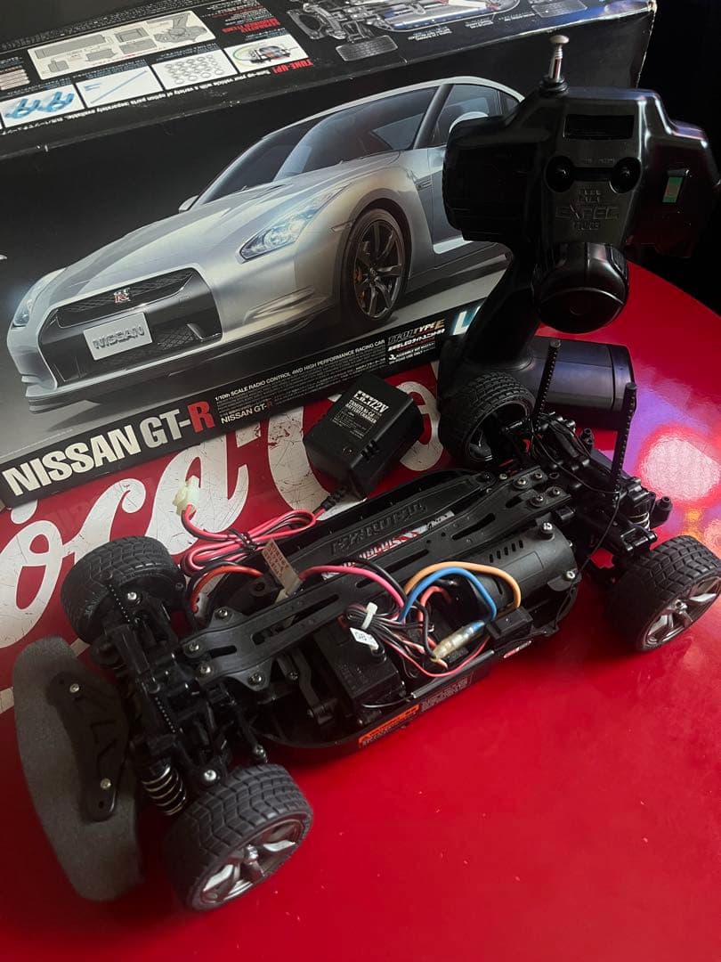 ★1/10 TT-01 日産 GT-R R35 ラジコン フルセット タミヤ