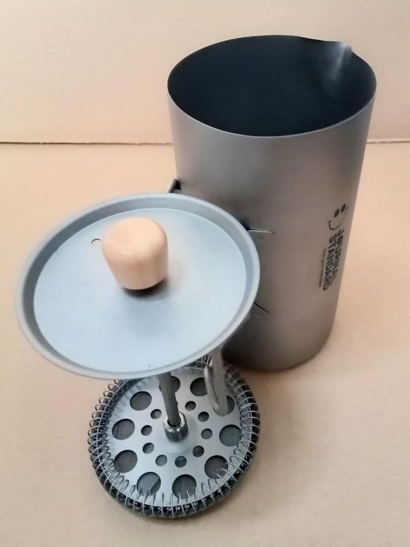☆チタン製フレンチプレスコーヒーメーカーセット＊シルバーアントとＪＳＦのコラボ製